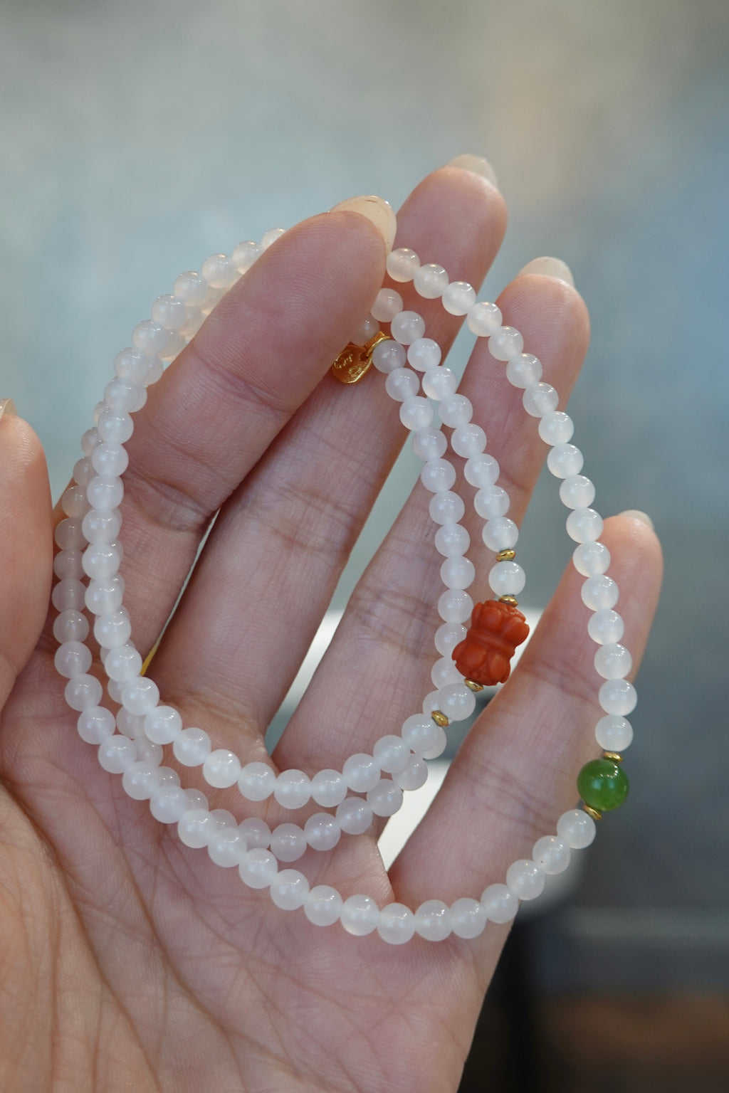 Pebble Jade Bracelet