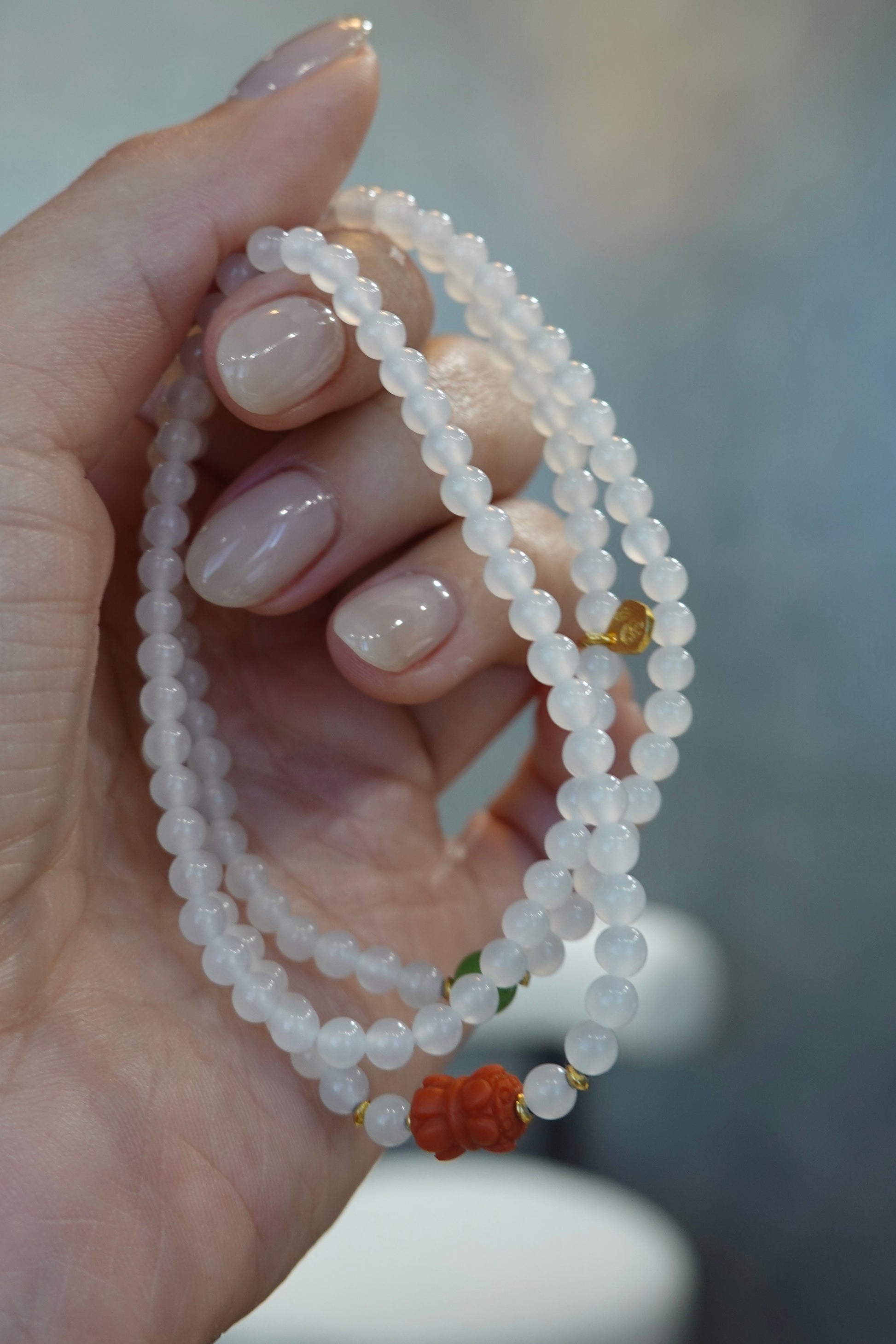 Pebble Jade Bracelet