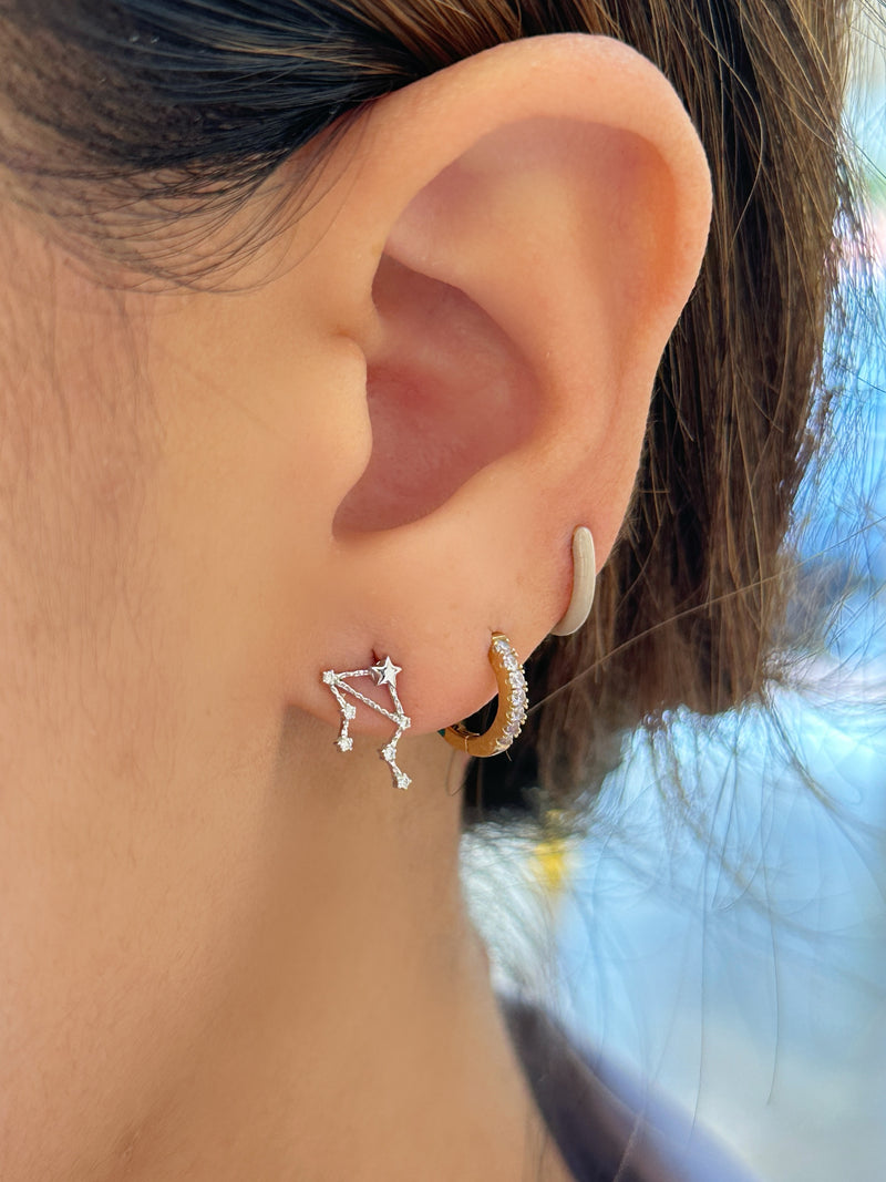 Zodiac Stud Earring - Libra