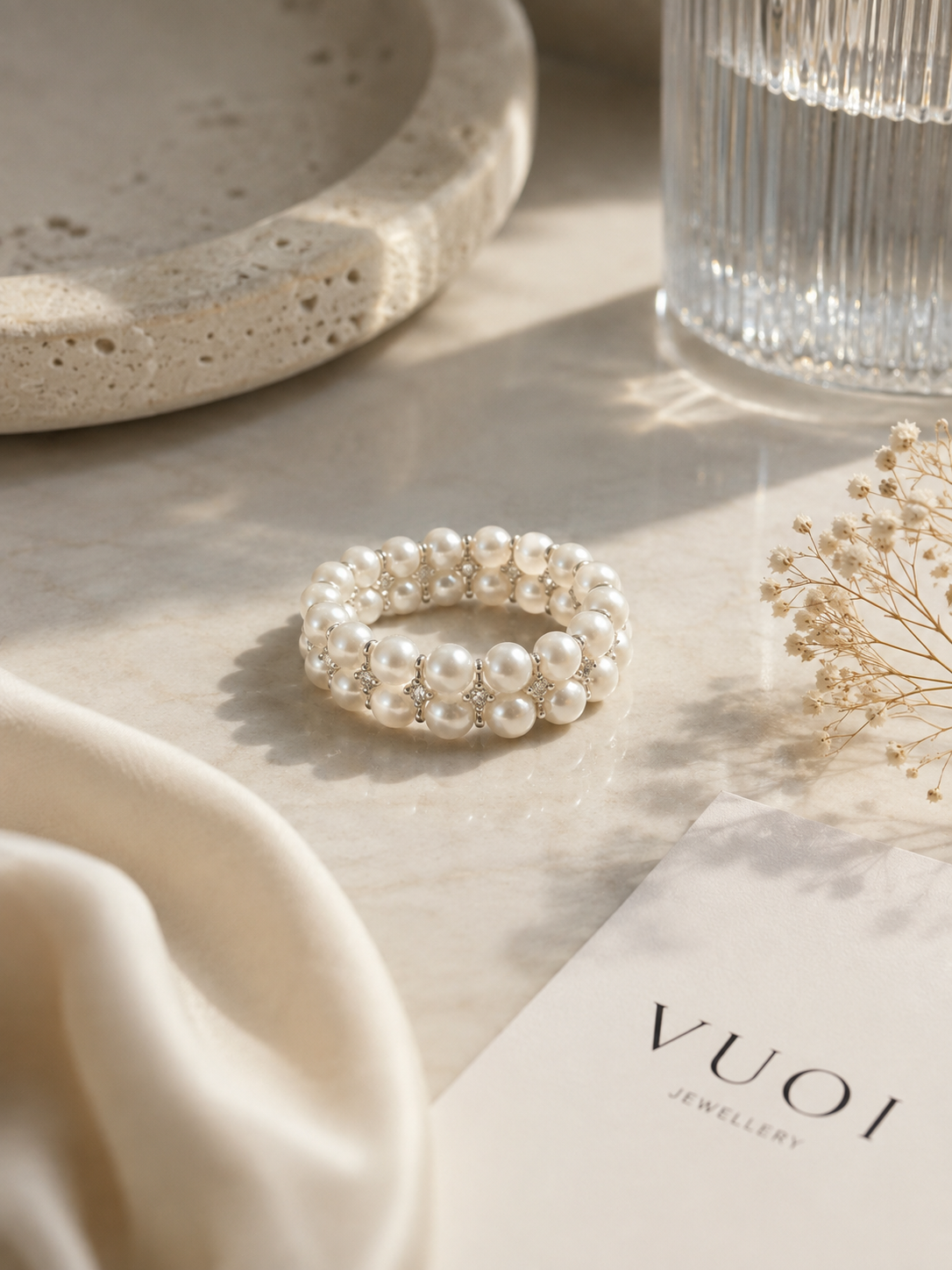 Rosaire Pearl Ring