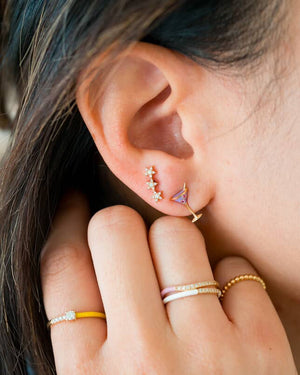 Starfall Stud Earring