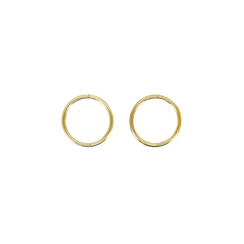 Mini Golden Hoop Earring