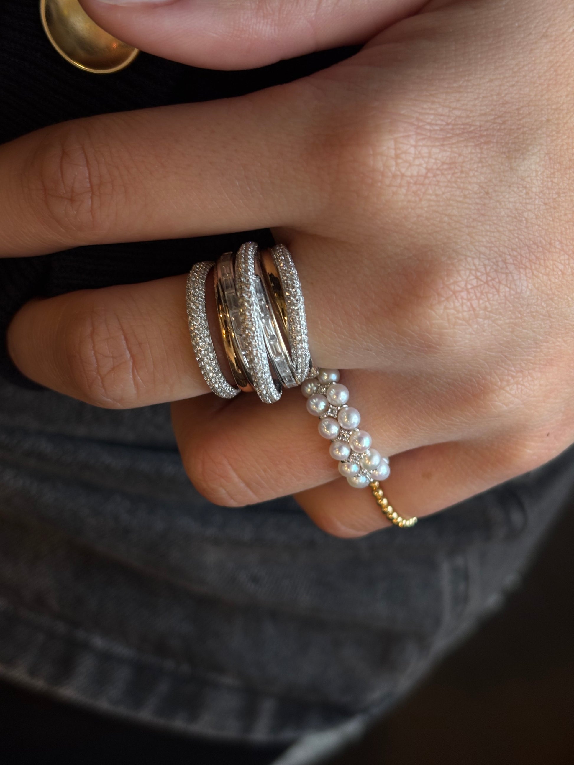 Rosaire Pearl Ring