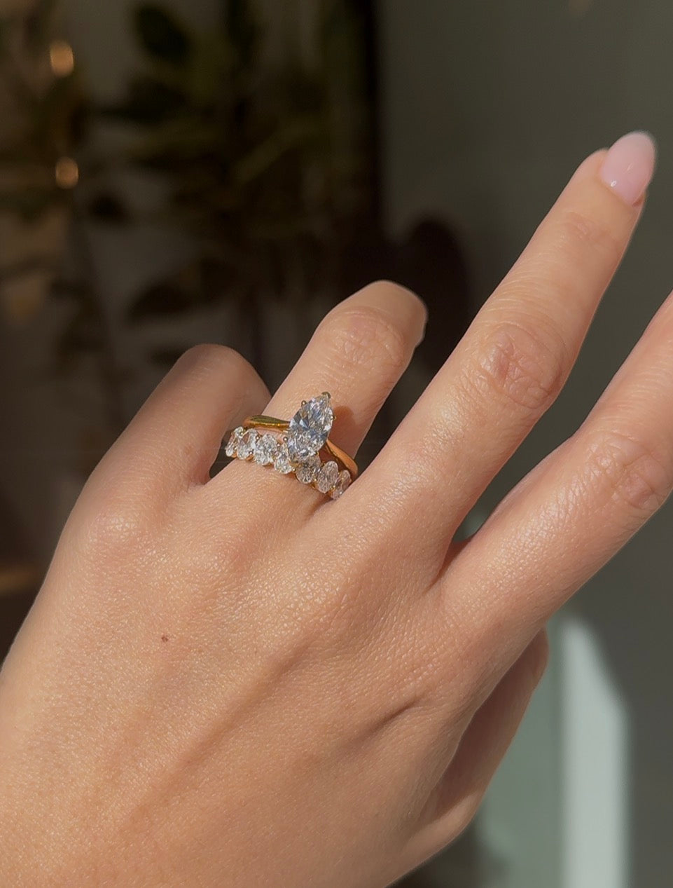 Flèche Diamond Ring