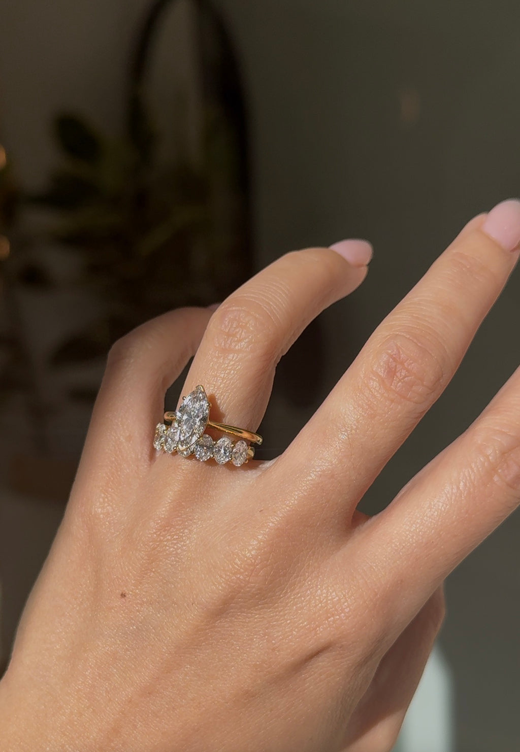 Flèche Diamond Ring
