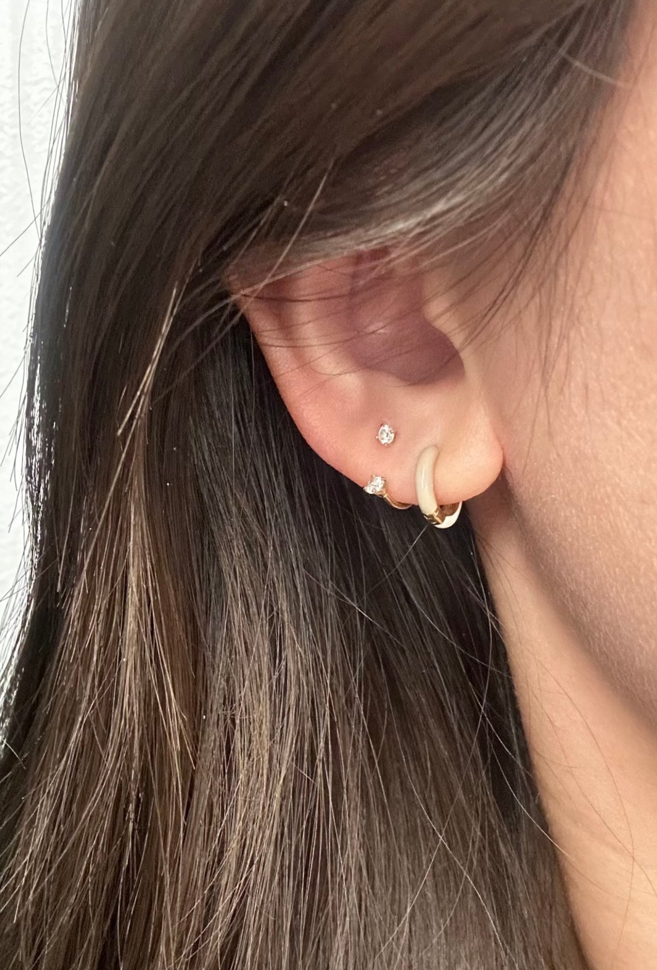 Halo U Hoop Earrings