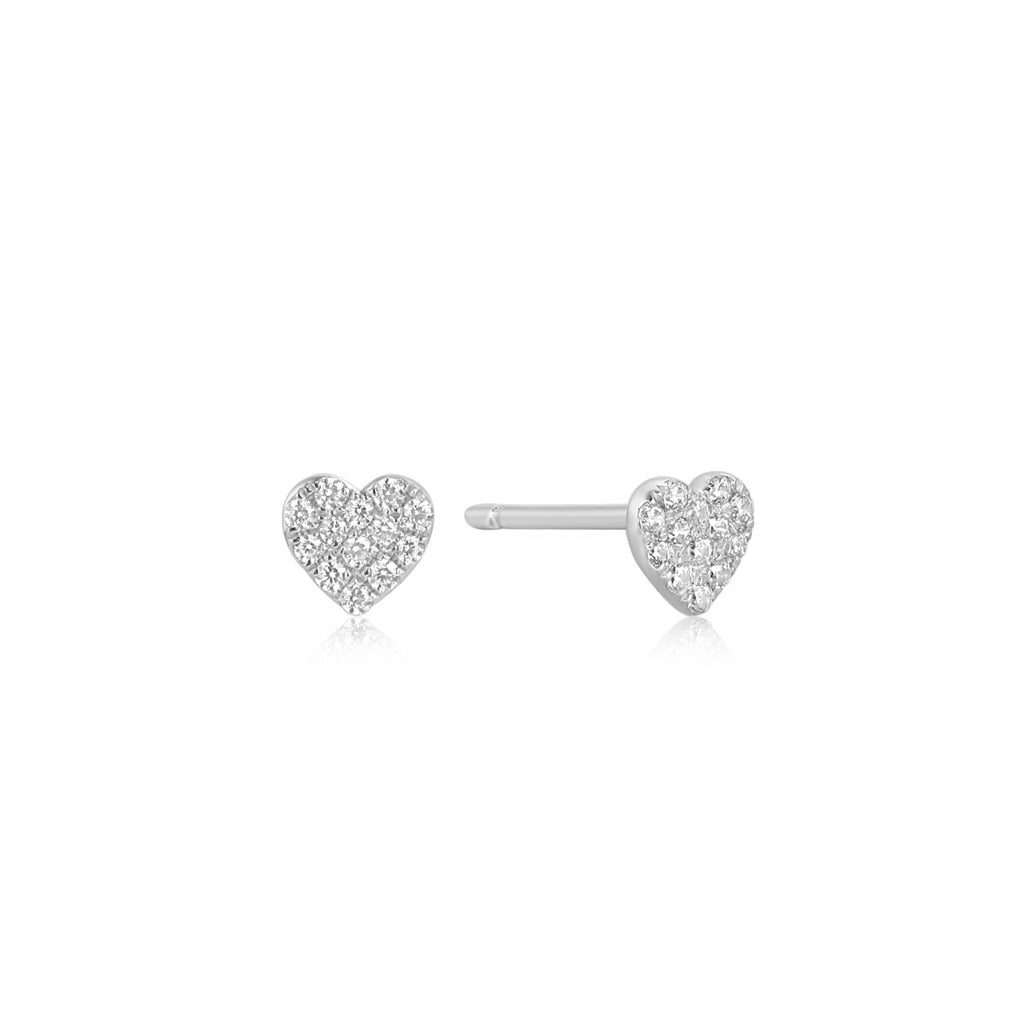 Éclat Heart Stud Earring