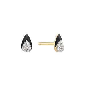Aqua Drop Stud Earring