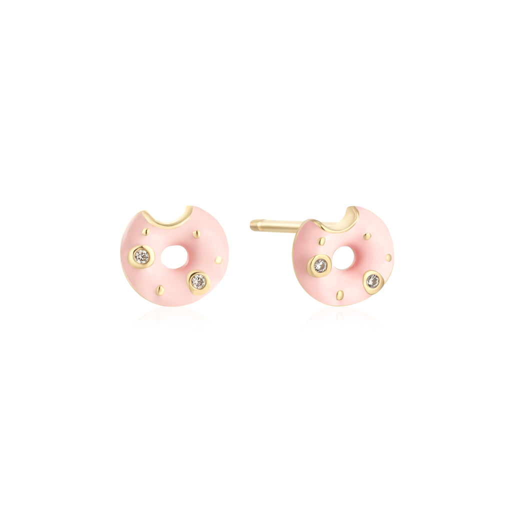 Doughnut Stud Earring