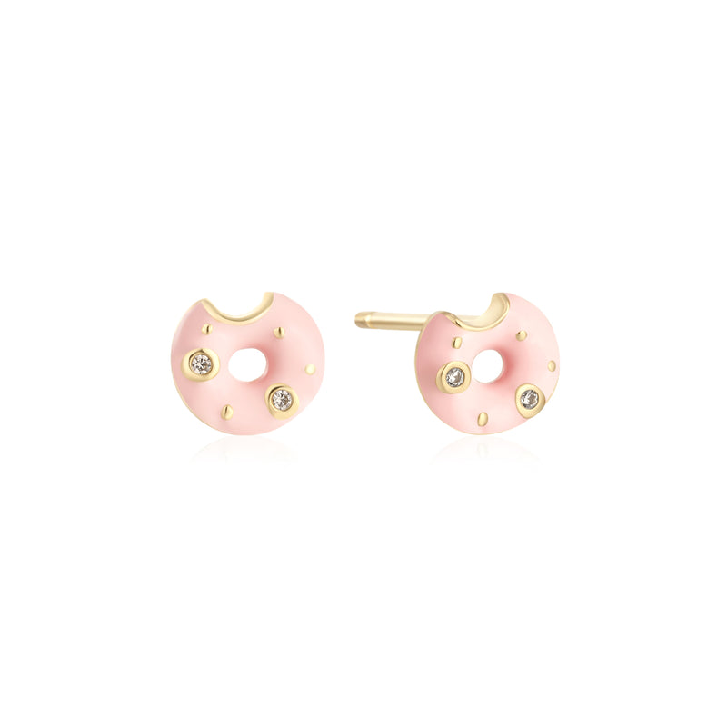 Doughnut Stud Earring