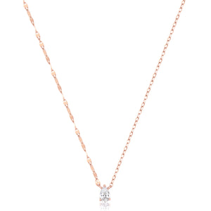 Double Chain Diamond Necklace