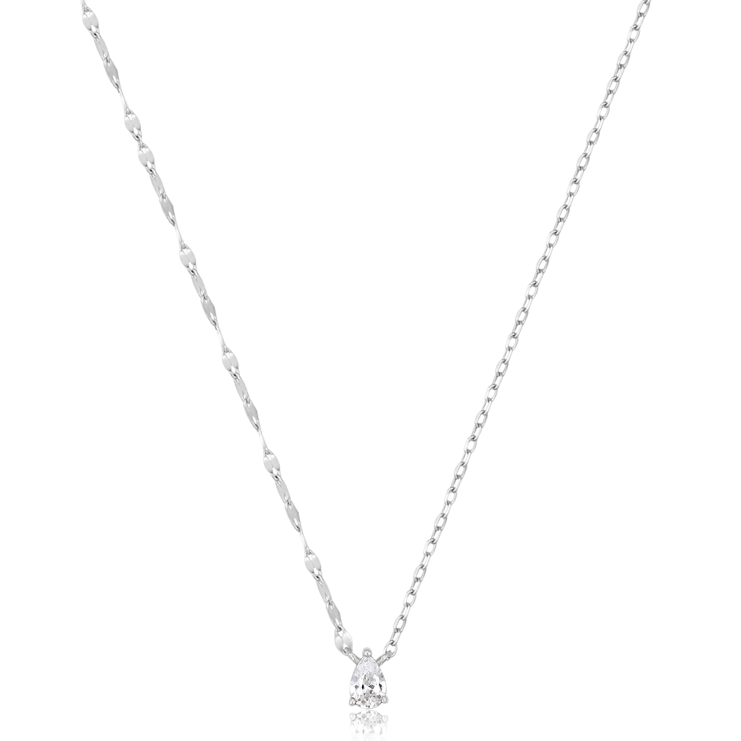 Double Chain Diamond Necklace