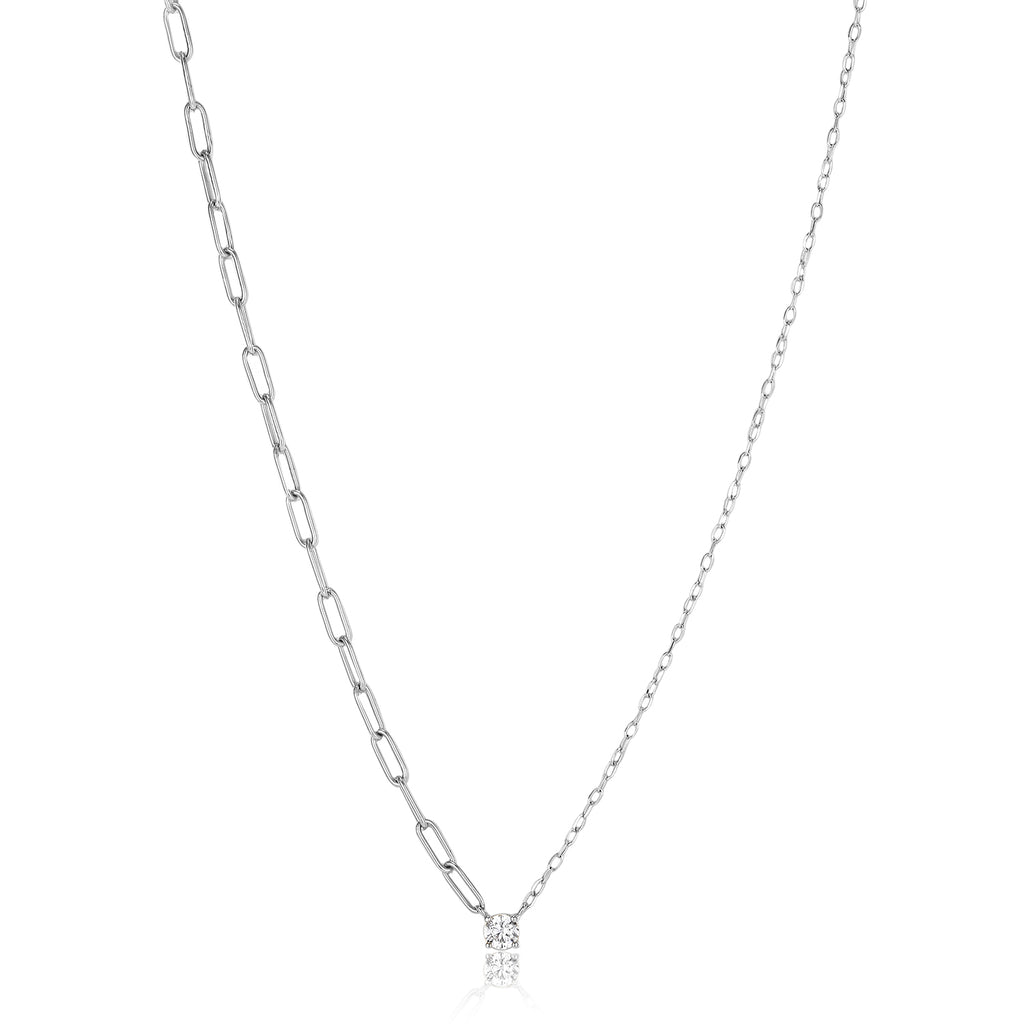 Duo Link Diamond Necklace