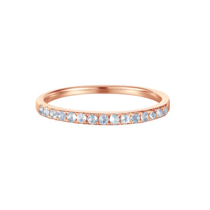 June Birthstone Moonstone Eternity Ring