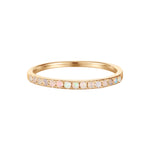 October Birthstone Eternity Ring