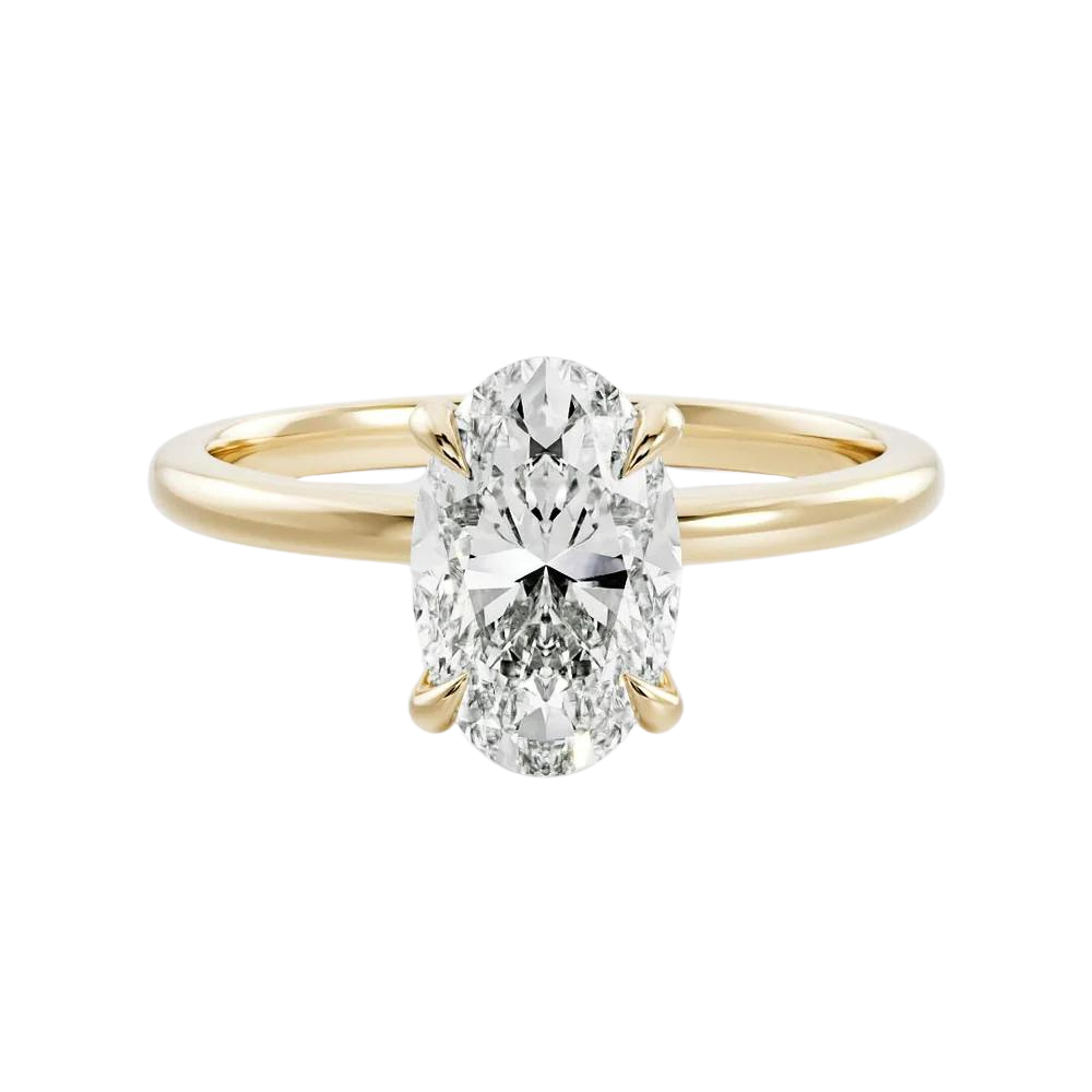 Oval Icon Diamond Ring