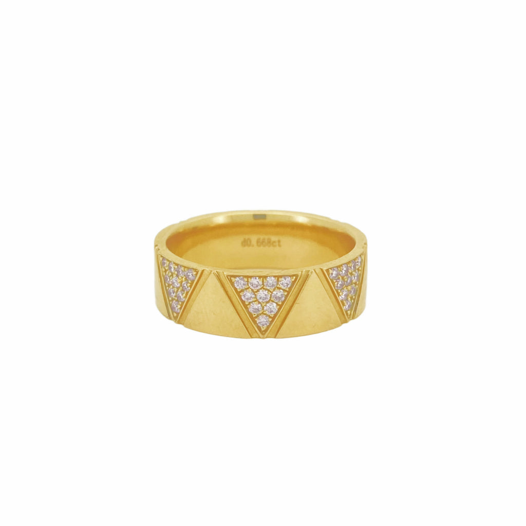 Pyramid Radiance Ring