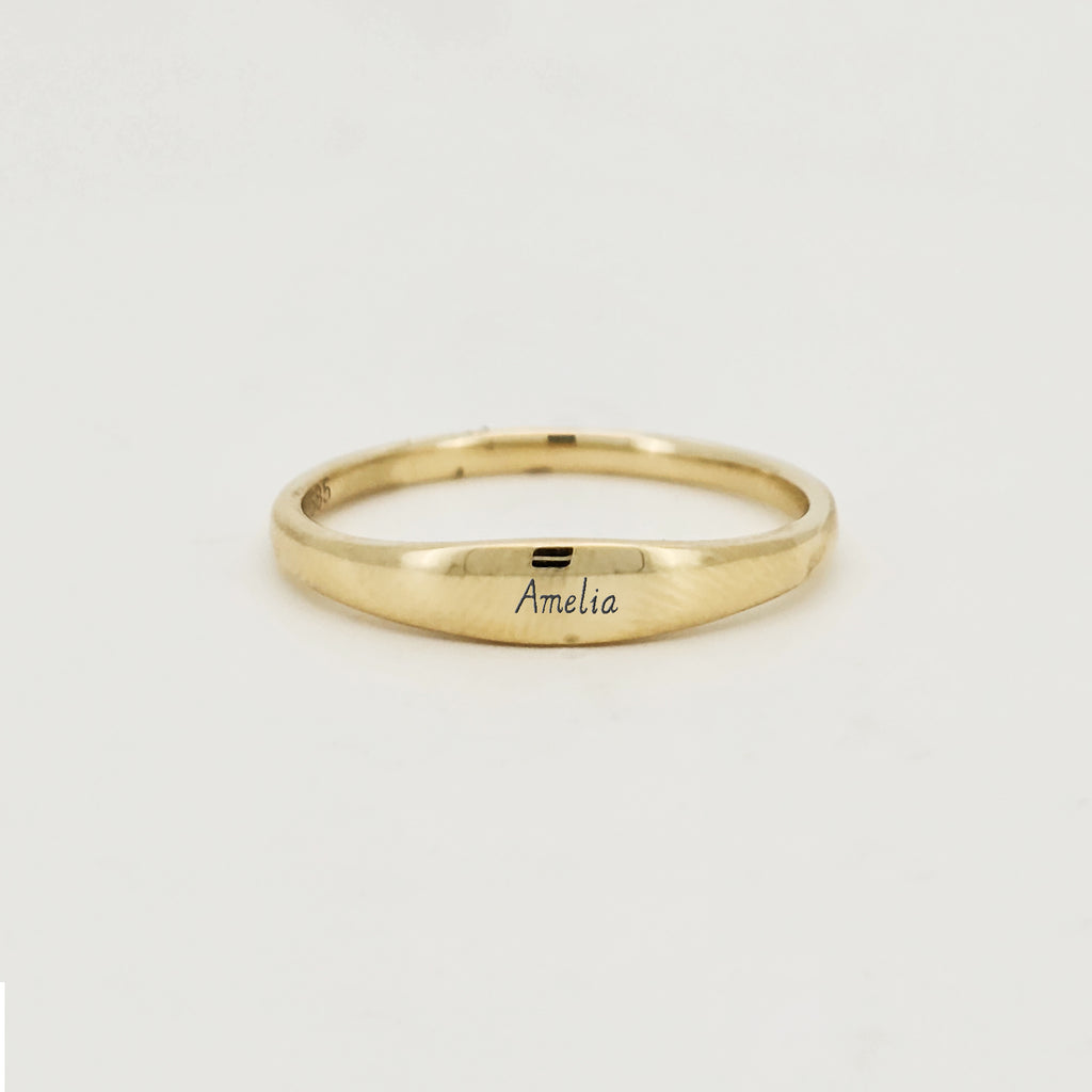 Sunrise Signet Ring