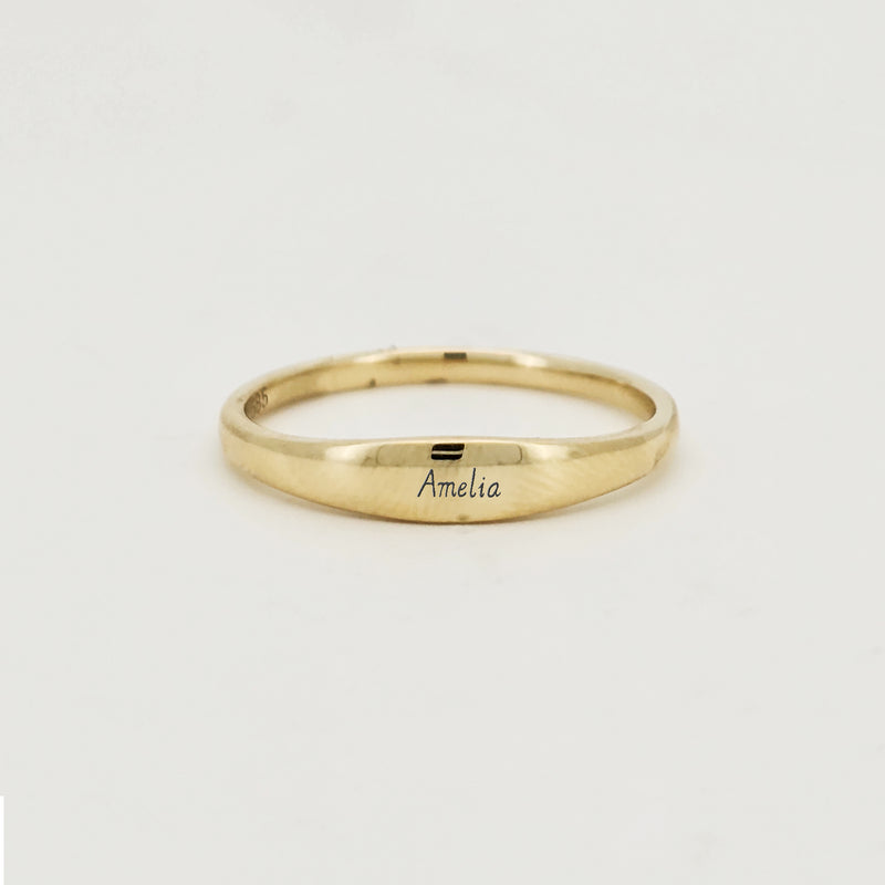 Sunrise Signet Ring