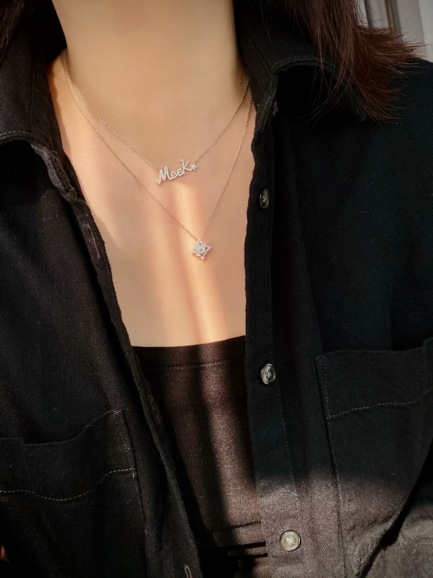 Dear Nameplate Necklace