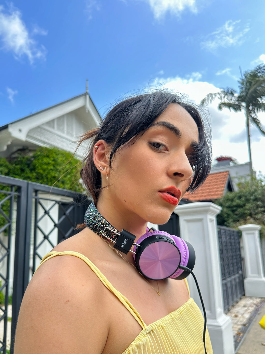 Chain Drop Earring