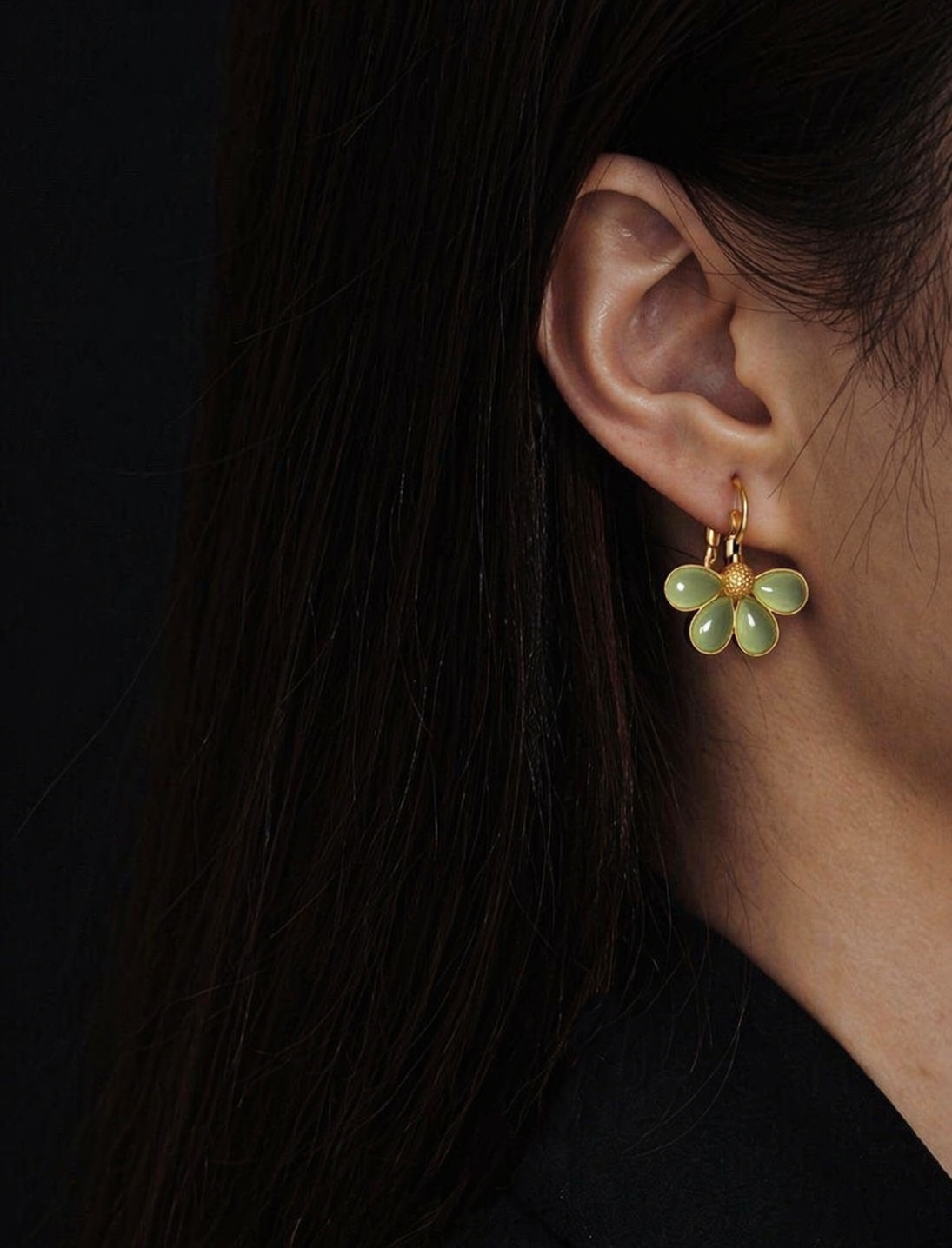 Jade Bloom Earrings