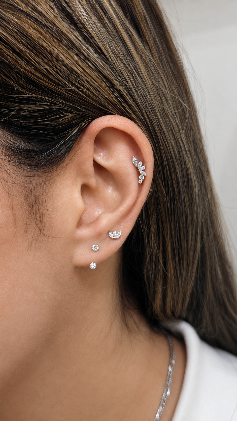 Halo U Hoop Earrings