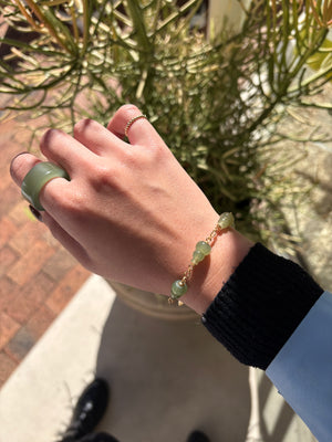 Hulu Blessing Jade Bracelet