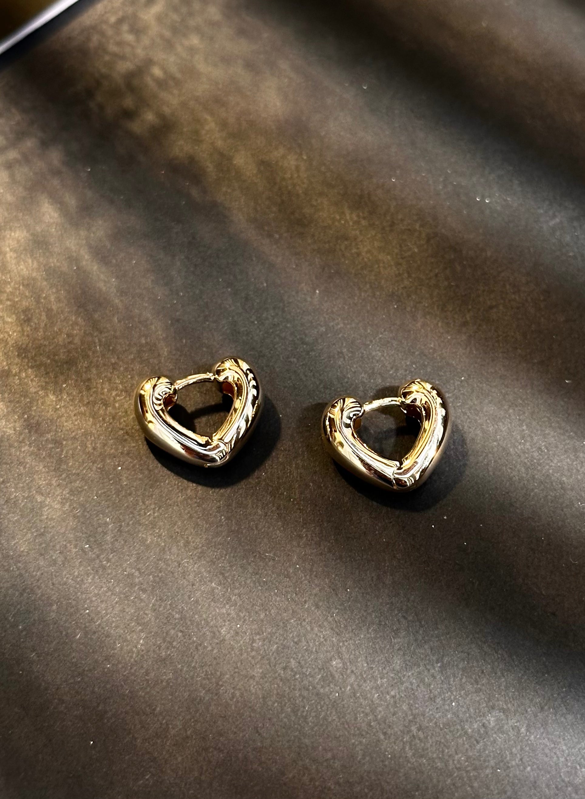 Heartbeat Hoop Earring