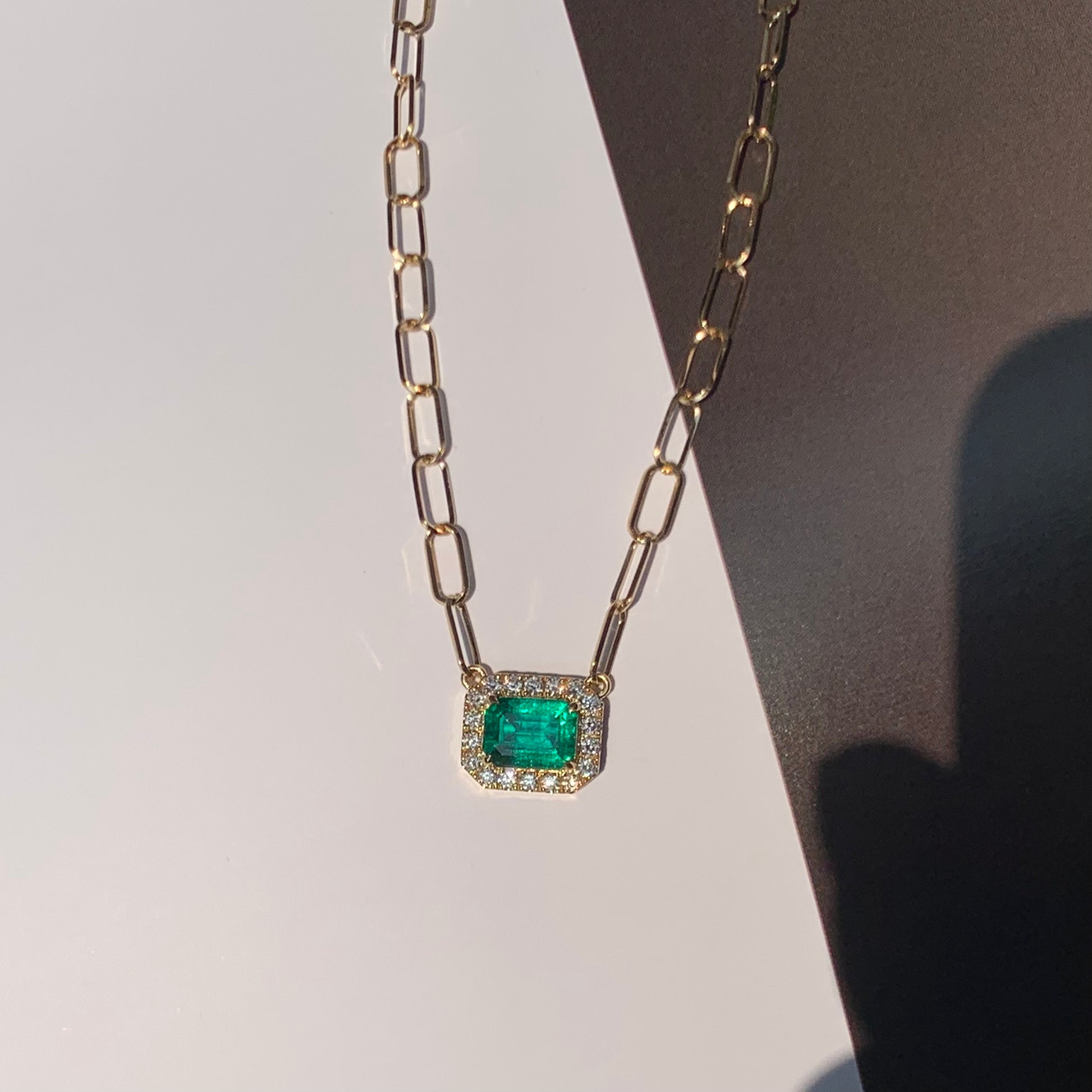 The Green Hour Emerald Necklace