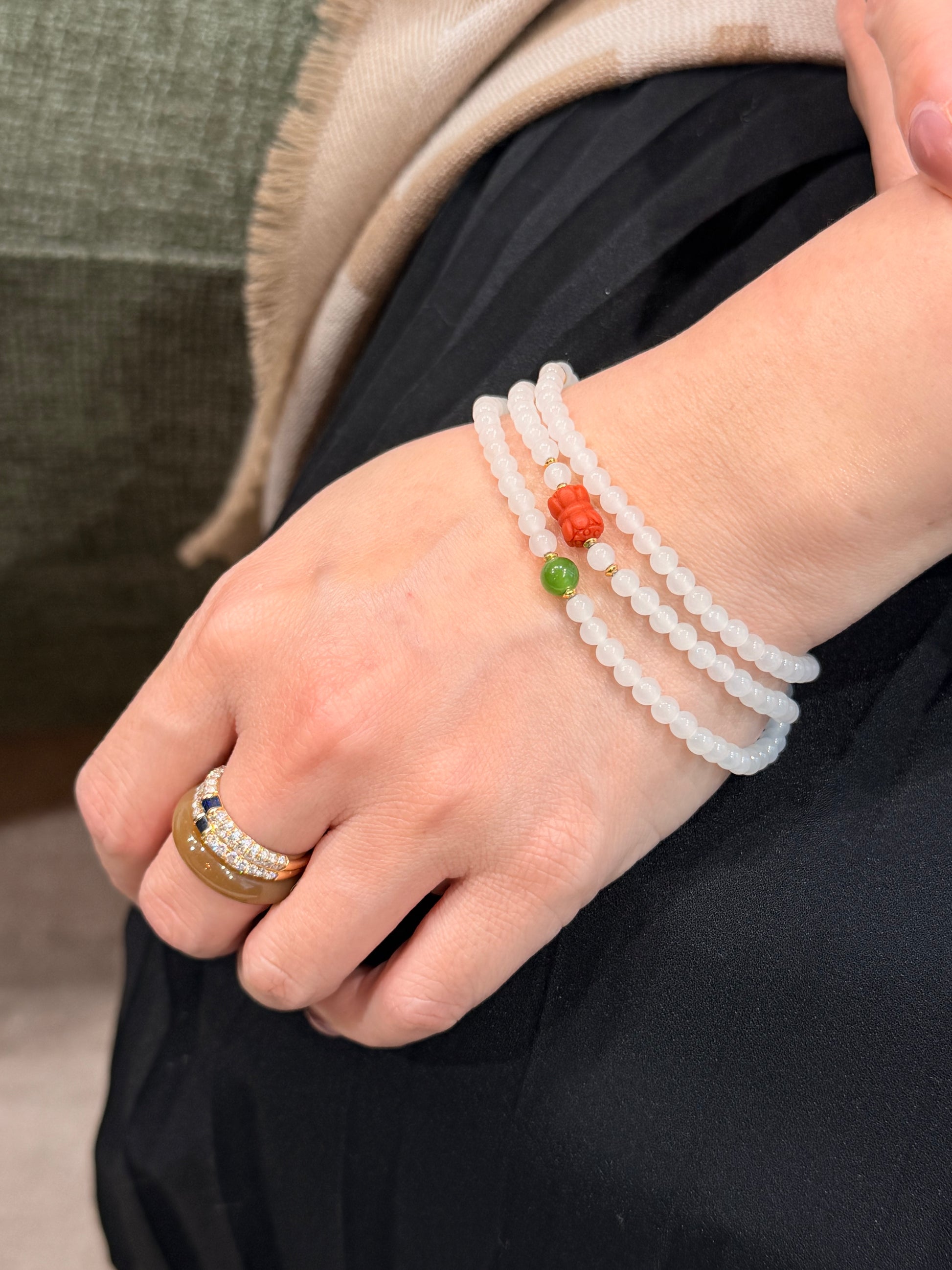 Pebble Jade Bracelet