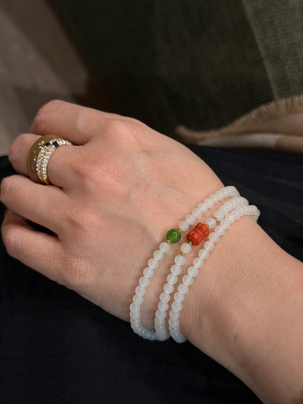 Pebble Jade Bracelet