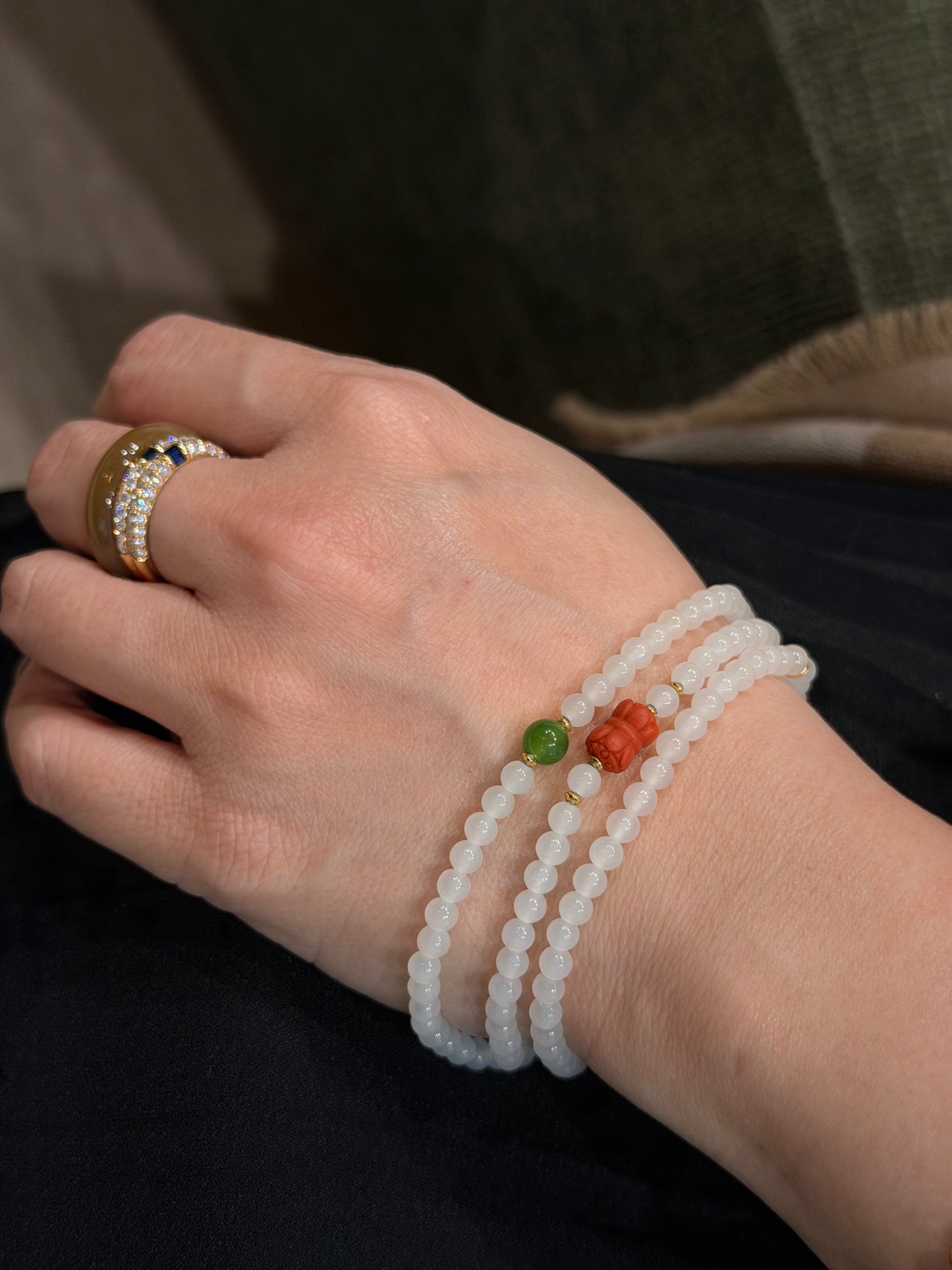 Pebble Jade Bracelet