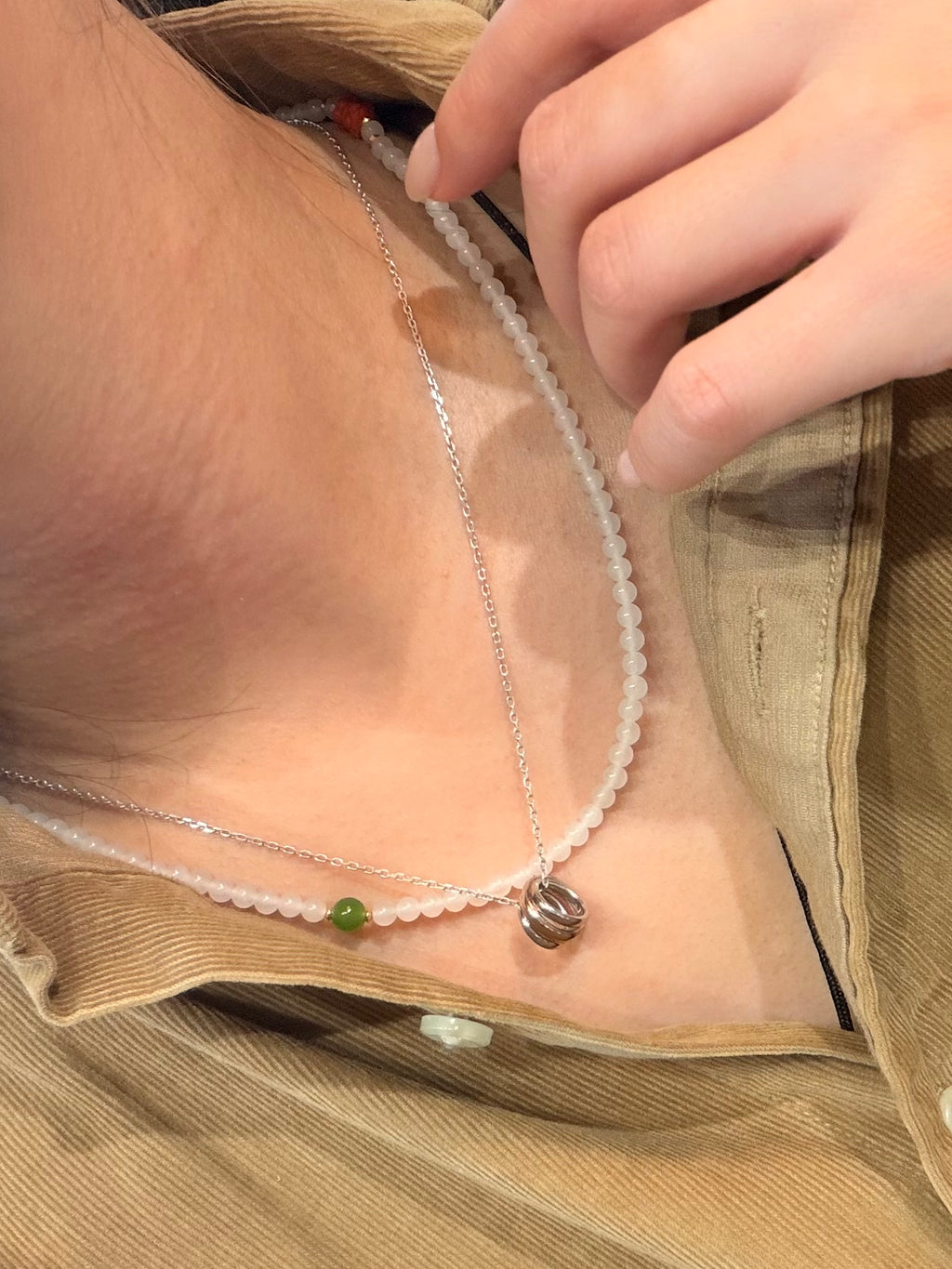 Pebble Jade Bracelet