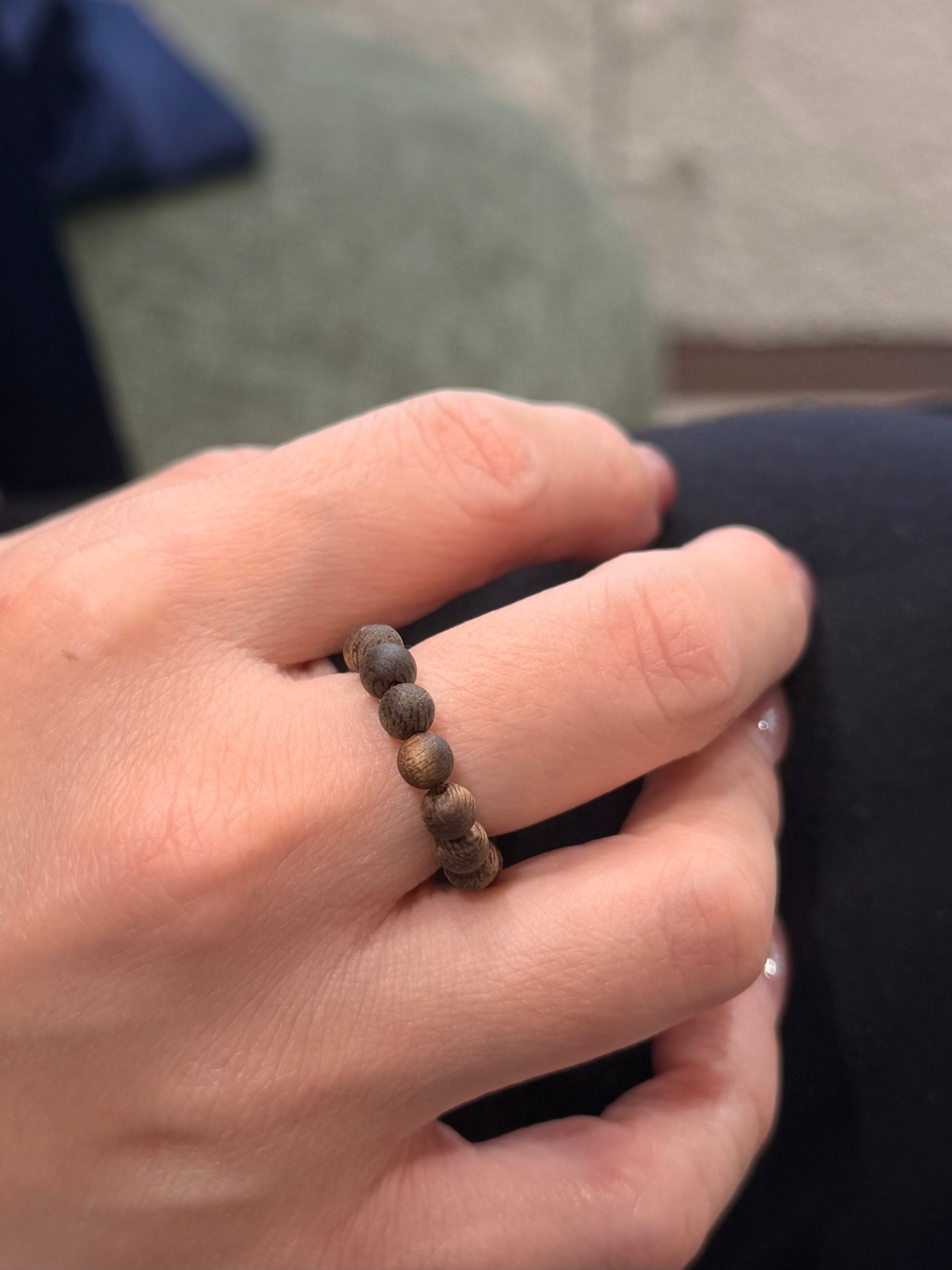 Oud Jade Cord Ring