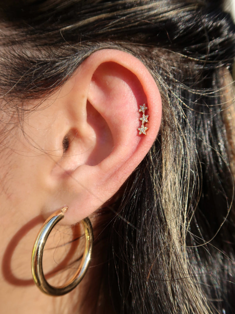 Starfall Stud Earring