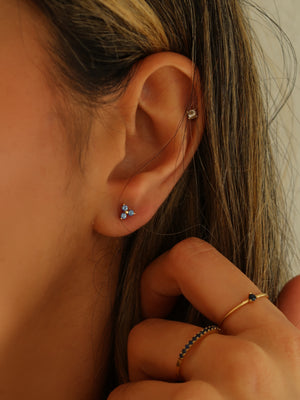 Essence Diamond Flatback Earring