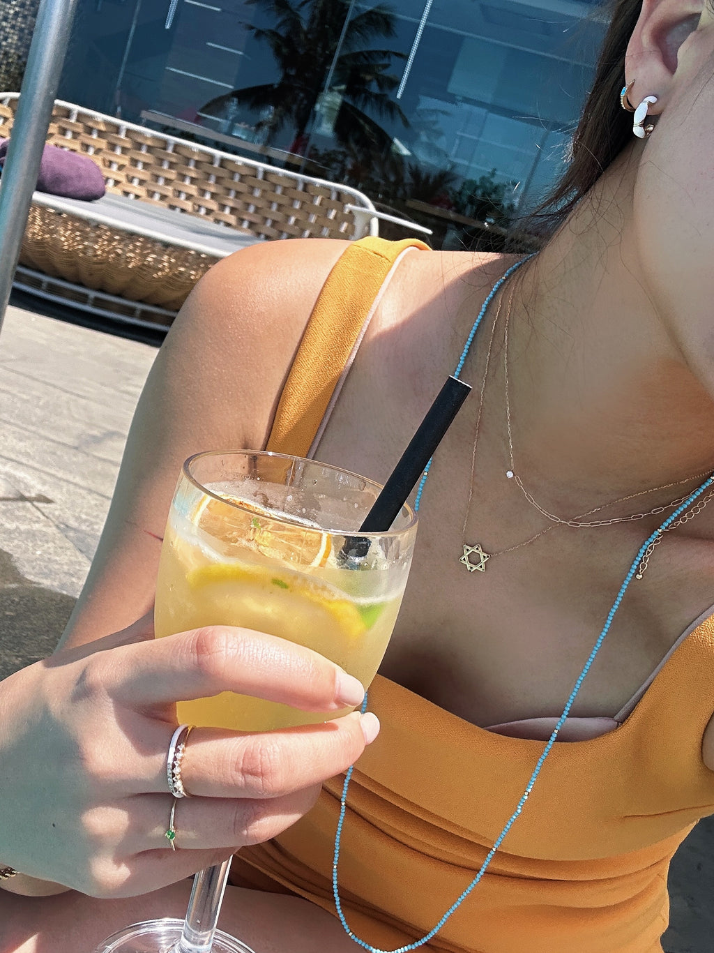 Sunlit Sea Body & Necklace Chain