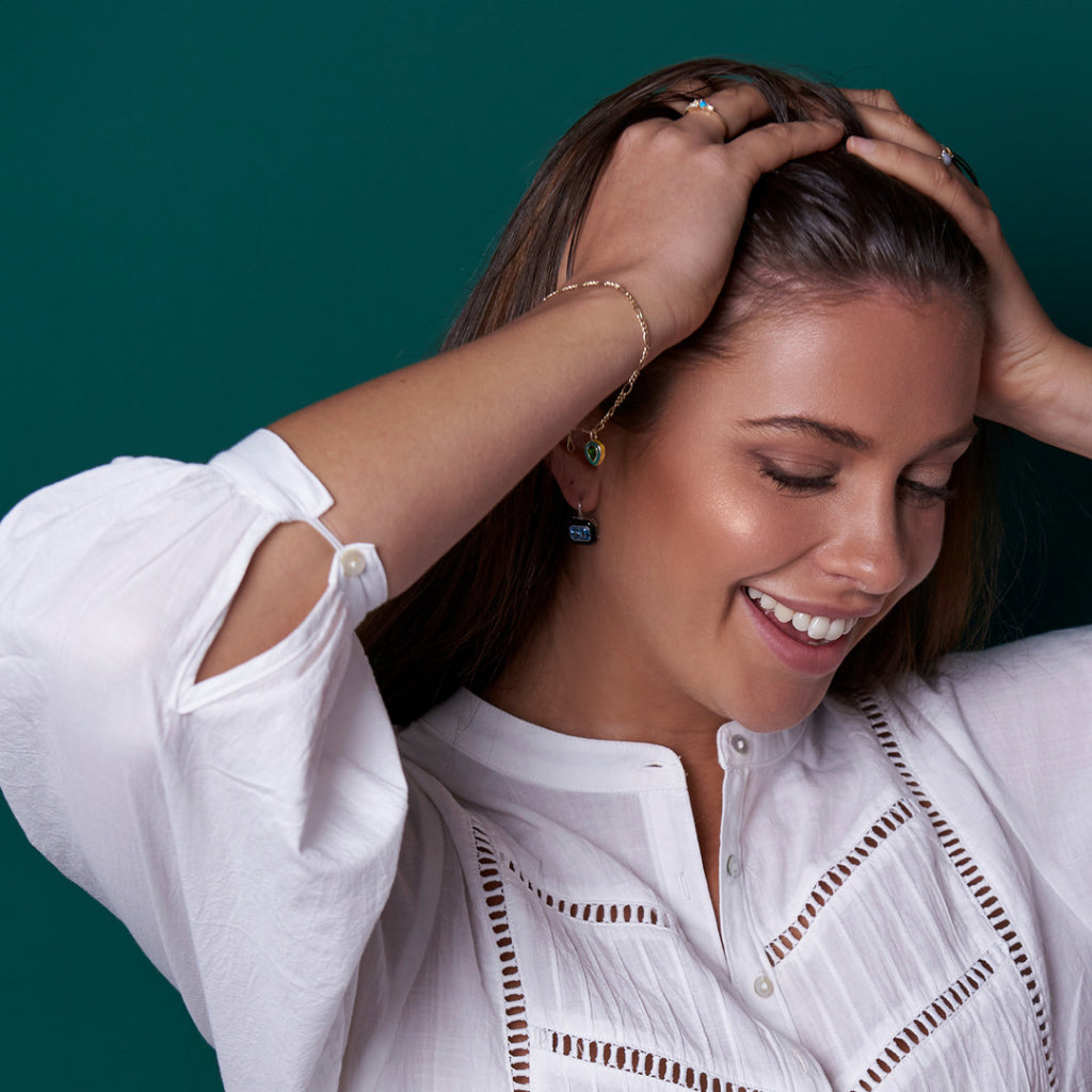 Midnight Drop Earrings