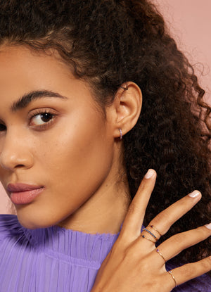 May Birthstone Eternity Ring