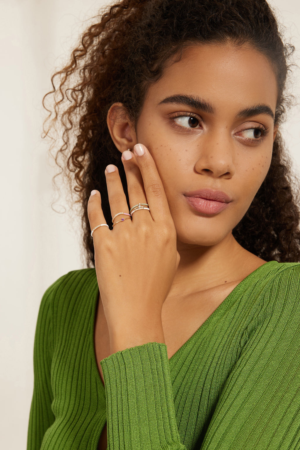 November Birthstone Solitaire Ring