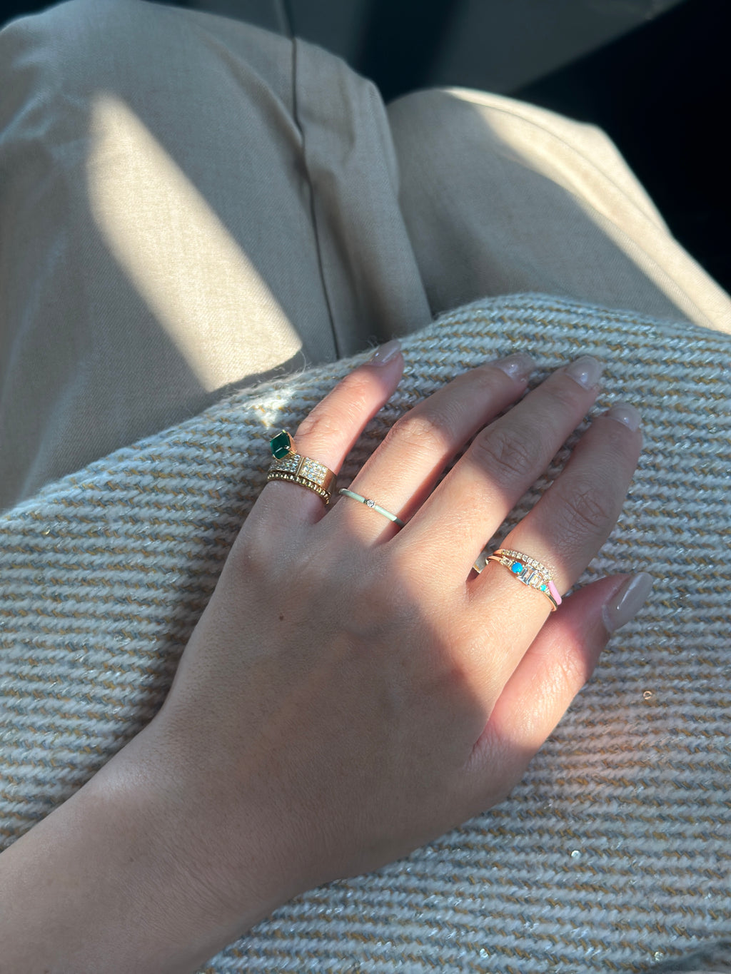 Maya Baguette Ring
