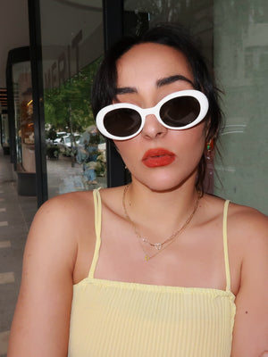 Initial Enamel Necklace