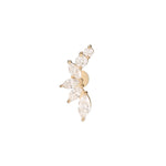 Soléna Diamond Flatback Earring