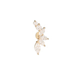 Soléna Diamond Flatback Earring