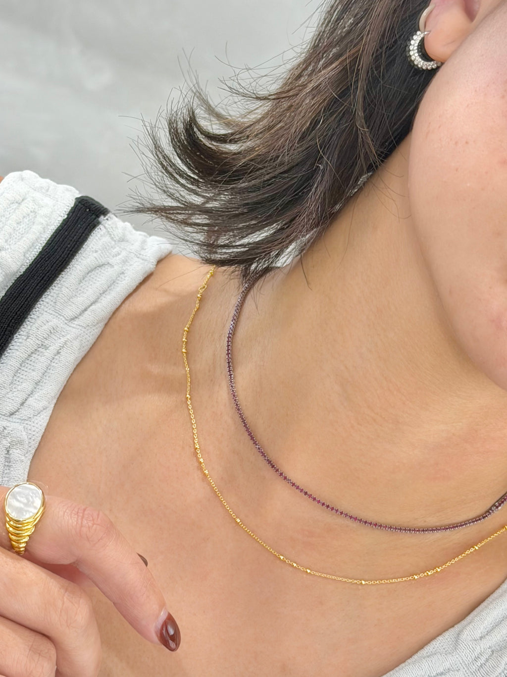 Lumi Dot Chain Necklace