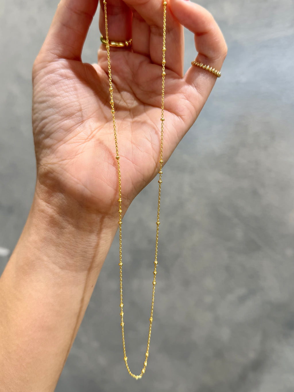 Lumi Dot Chain Necklace