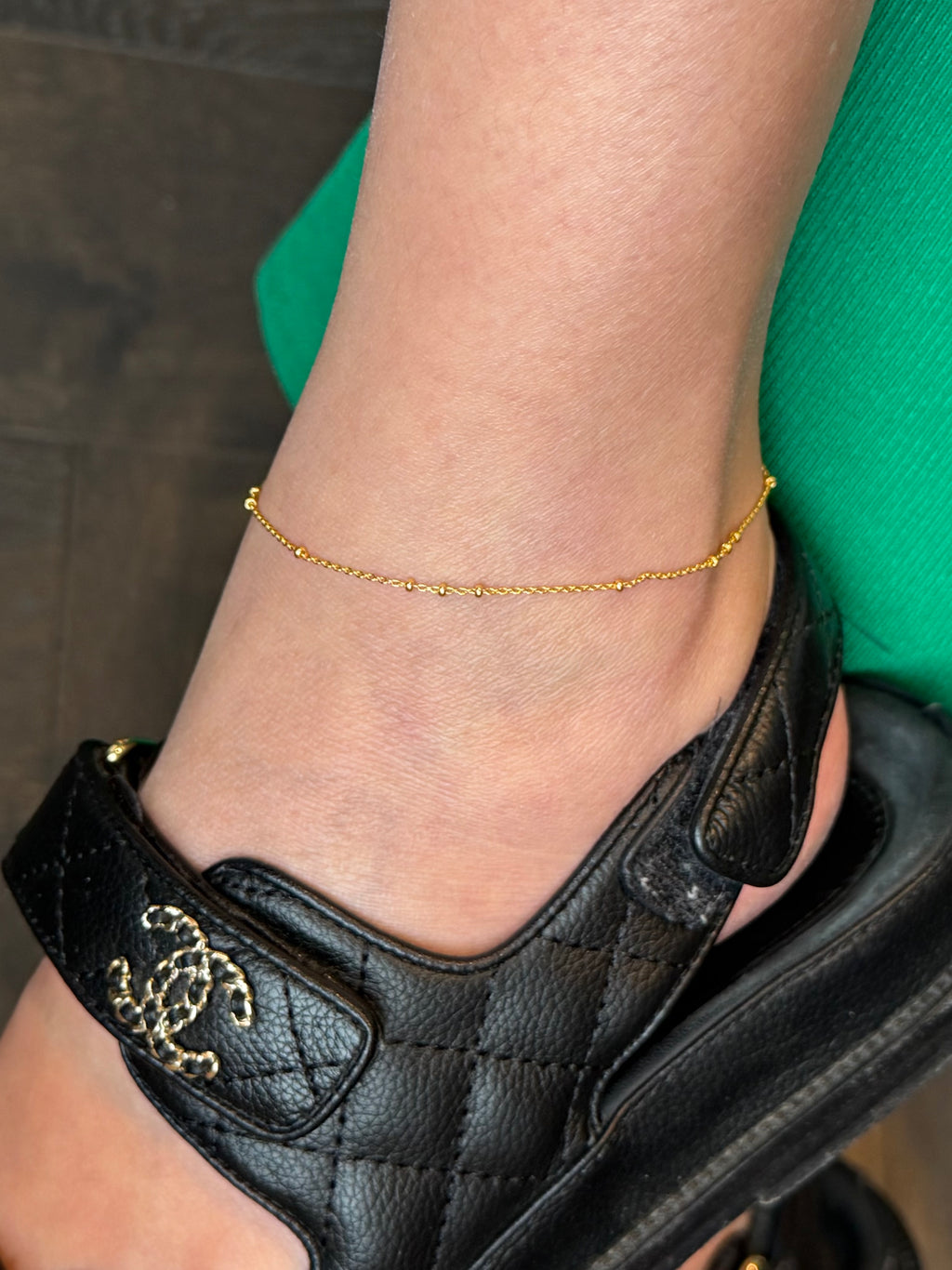 Lumi Dot Chain Anklet
