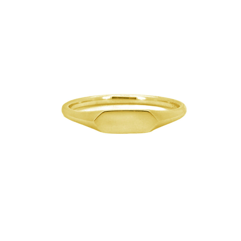 Horizon Signet Ring