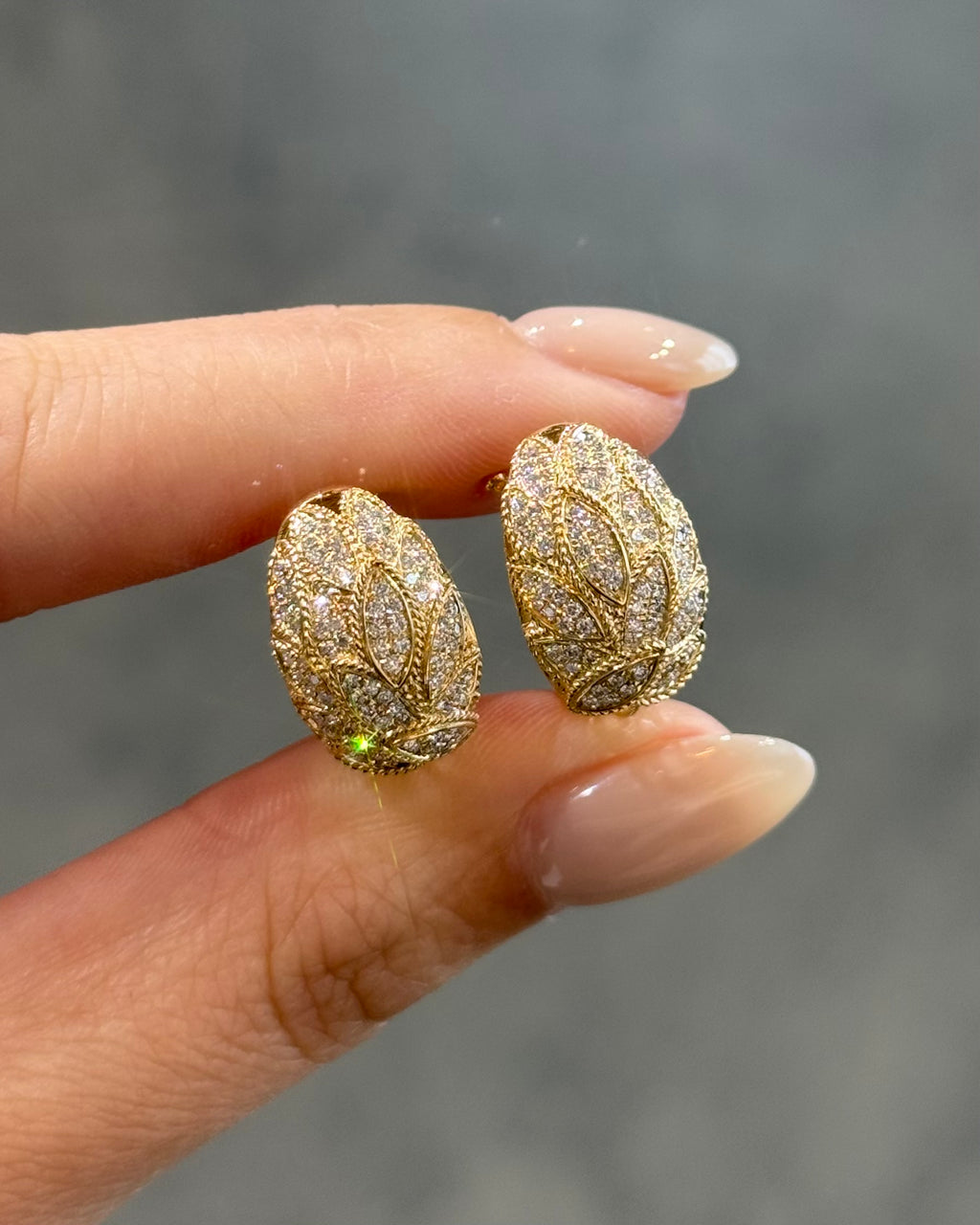 Heirloom Diamond Studs